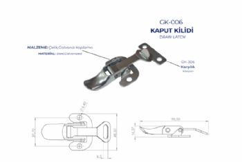 KAPUT KİLİDİ, KOVAN KİLİDİ