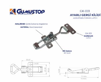 AYARLI GERGİ KİLİDİ,KOVAN KİLİDİ